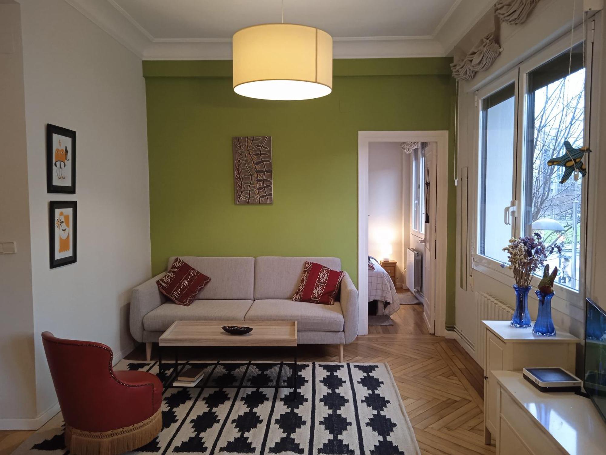 Apartamento Guggenheim Centrico Y Confortable Bilbao Exteriör bild